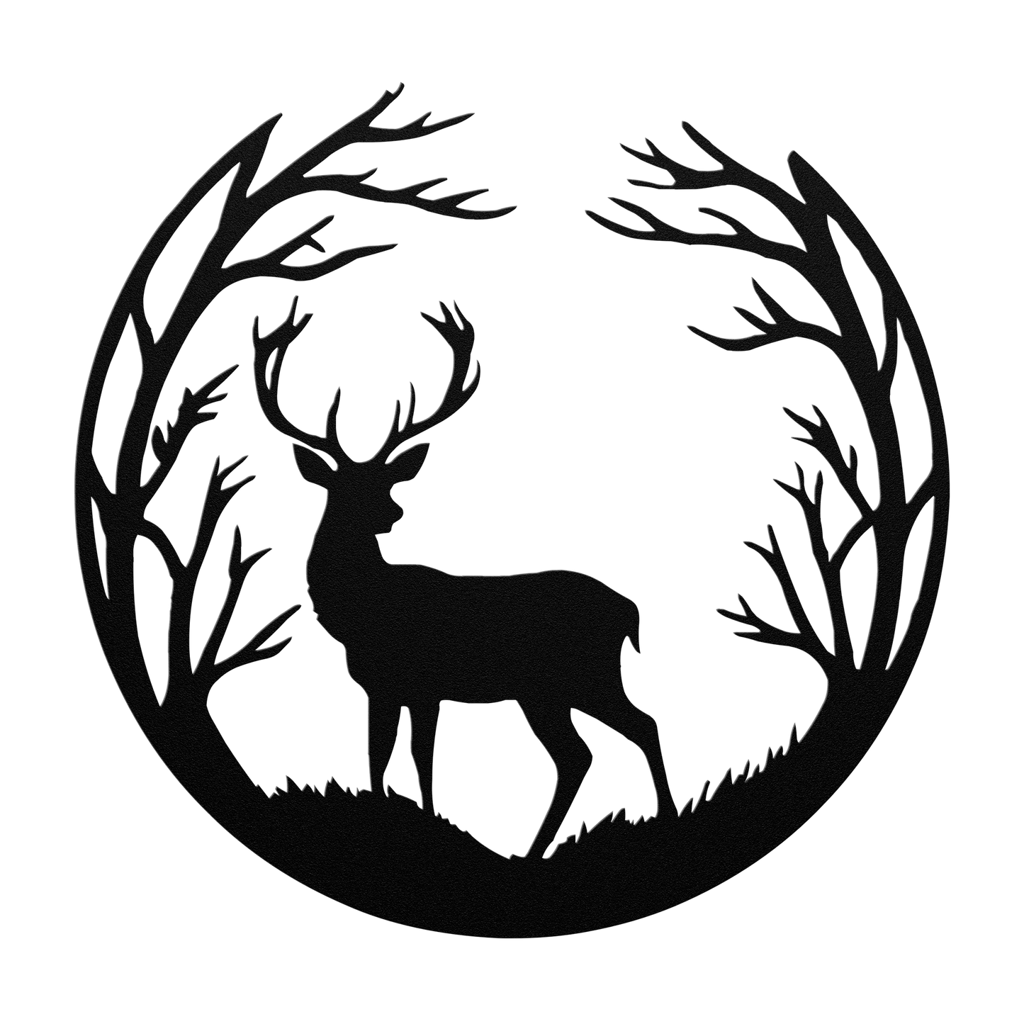 Deer_Metal_Sign_Black_Transparent_Mockup.png