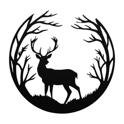 Deer_Metal_Sign_Black_Transparent_Mockup.png