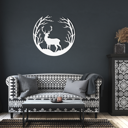 Deer_Metal_Sign_White_Dark_Living_Room_Mockup.png