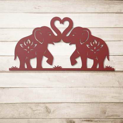 Elephant_Metal_Sign_Red_Simple_Wood_BKGD_Mockup.png