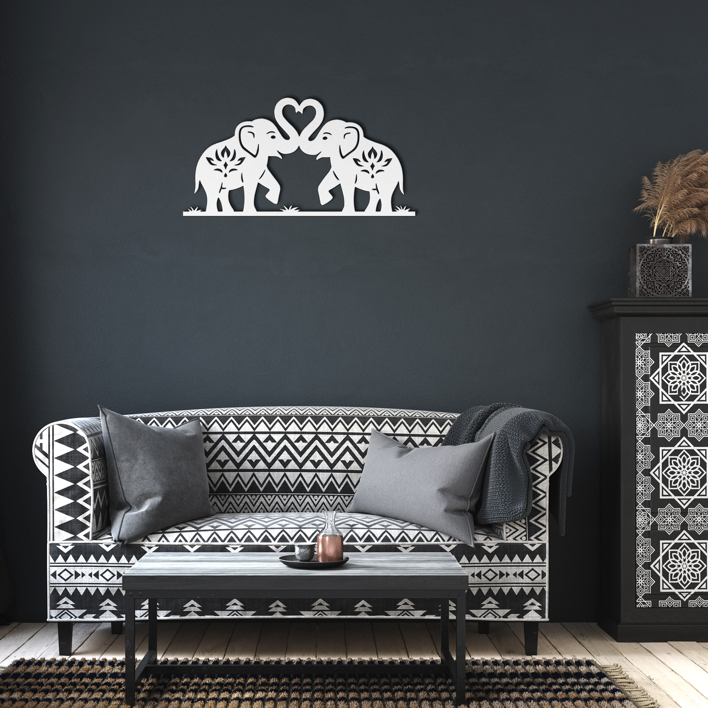 Elephant_Metal_Sign_White_Dark_Living_Room_Mockup.png