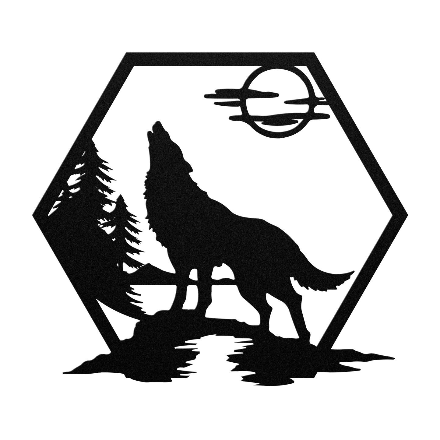 Howling_Wolf_Metal_Sign_Black_Transparent_Mockup.png
