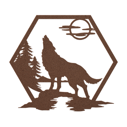 Howling_Wolf_Metal_Sign_Copper_Transparent_Mockup.png